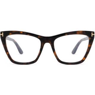 TOM FORD Kvinde FT5971-B 052 Optiske stel Acetat Havana Cat Eye Normal