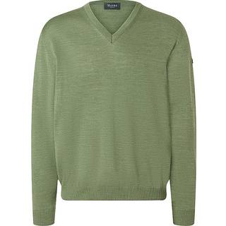 Maerz Herren Pullover grün unifarben