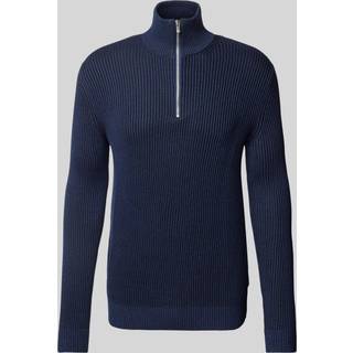 JPRBLALIAM KNIT HALF ZIP BF LN