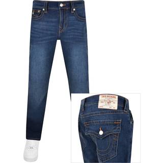 True Religion Ricky Flap Jeans Dark Wash Blue