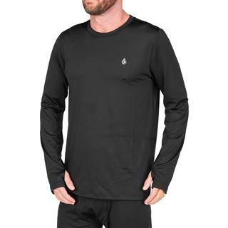 Volcom V-Science Crew Basislag - undertrøje - S - black
