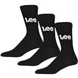 Lee 3-Pack Unisex Socks Black Size 40