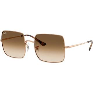 Ray - Ban Kvinde RB1971 SQUARE 920251 Solbriller Metal Guld Brun Firkantet Normal Skygge