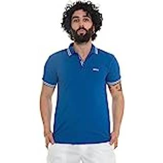 BOSS Green Herren Polo-Shirt blau