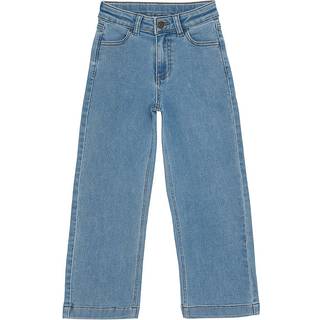 Minymo Wide Loose Fit Wide Loost Fit Jeans Light Dusty Blue  116 cm    116 cm  kvinde