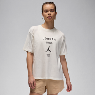 Jordan-kæreste-T-shirt til kvinder - hvid - XXL (EU 52-54)