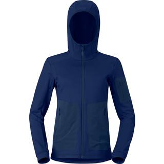 Norrøna Women's Falketind Warm2 Stretch Hood Fleecejakke Damer størrelse XS farve blå