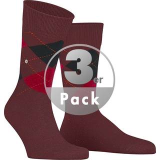 Burlington Dundee sokker, udlblanding, merlot