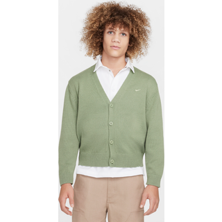 Nike Sportswear Metro Ground-cardigan til større børn - grøn - L
