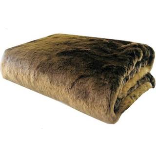 Plutus Tissavel Volga Rabbit Faux Fur H?ndlavet luksuskast 36W X 60L