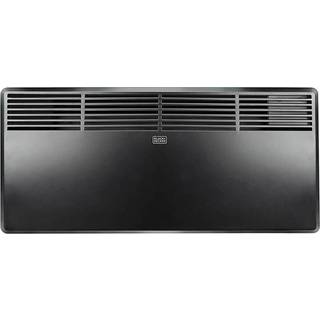 BLACK+DECKER Væg-panel radiator 1800W sort