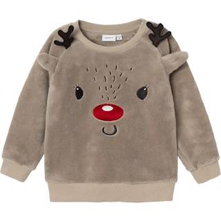 Name It Weathered Teak Teddy Bluse
