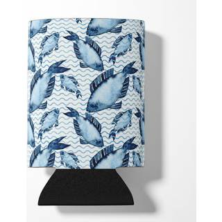 """" Caroline's Treasures Beach Watercolor Fishes Decorative kan kramme multicolor """"