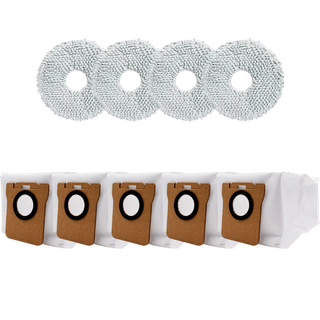 Xiaomi X10 Støvsugerpose og Ecovacs Deebot Moppeklud Paket