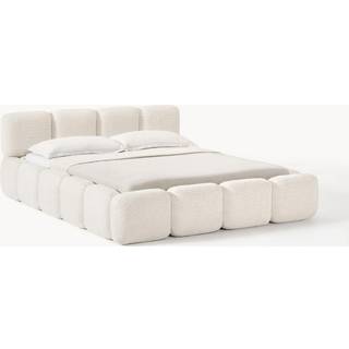 Teddy Bouclé polstret seng Tayla