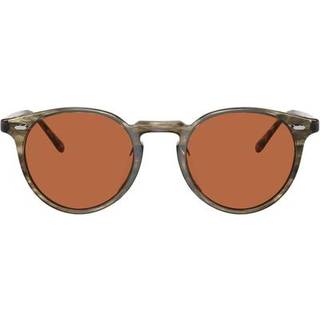 Oliver Peoples OV5529SU N.02 Sun 173553 46 Solbriller Mænd Grøn - Dark Pale Olive Green Horn - 46mm