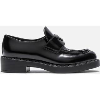 Prada Platform leather loafers - black - EU 36