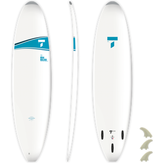 TAHE 7'3" Mini Malibu Surfboard