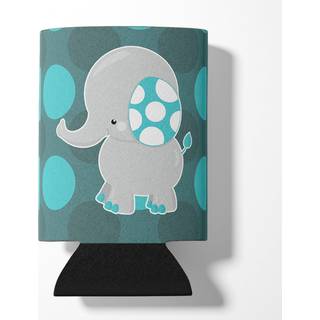 """" Caroline's Treasures Polkadot Gray Elephant Can eller Bottle Hugger kan kramme multicolor """"