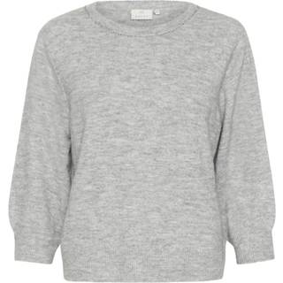 Kaffe KAmeridith Pullover - Grå - Str S - Damer
