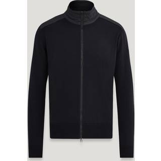Belstaff Kelby Zip Cardigan Black