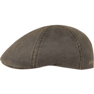 Stetson Duck Canvas Cap UPF40+, mørkebrun-M