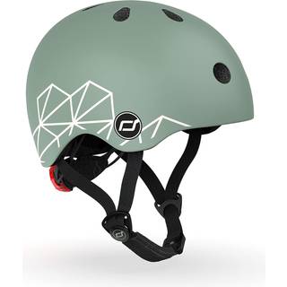 Cykelhjelm til baby, 45-51 cm - Green lines