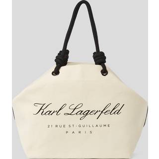 Karl Lagerfeld Hotel Karl Shopper taske natur
