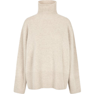 Second Female Alpha T-Neck Strik - Sand - str. XL