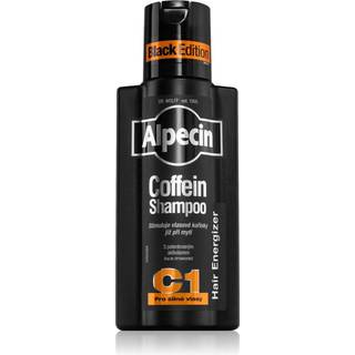 Alpecin Coffein Shampoo C1 Black Edition Koffein shampoo til mænd Stimulering af hårvækst 250 ml - 250 ml