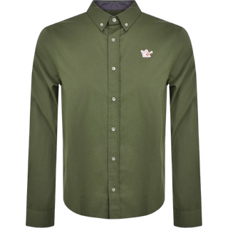 True Religion Buddha Patch Shirt Khaki