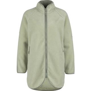Stoic Women's MerinoHighPile357 VallsboSt. Coat Fleecejakke Damer størrelse XXL farve grå