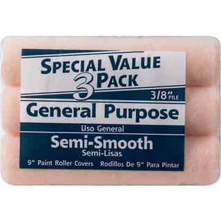 Roller CVR Poly3/8x9 (pakke med 1)