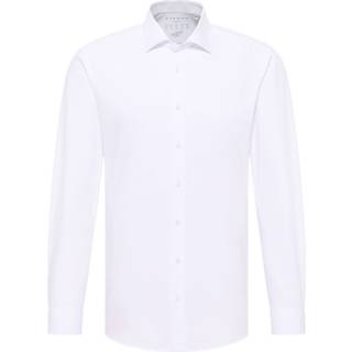 SLIM FIT Performance Shirt in white plain