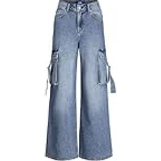 Jjxx - Jxtokyo Wide Cargo Jeans - 4634493 Light Blue Denim