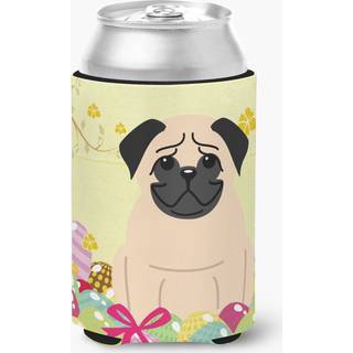 """" Caroline's Treasures Easter Eggs Pug Fawn Can eller Bottle Hugger kan hugger flerfarvet """"