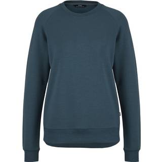 Stoic Women's MerinoTerry285 AlavaaraSt. Crew Pullover Merino sweatere Damer størrelse XXL farve blå