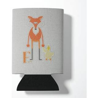 """" Caroline's Treasures Alphabet F for Fox Can eller Bottle Hugger kan kramme multicolor """"