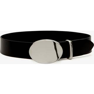 Cinturón Leonie - Mujer - Black-palladium - Talla 75 - Isabel Marant