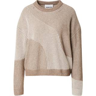 ARMEDANGELS Women's Mayraa Vanise Sweatere Damer størrelse XL farve brun