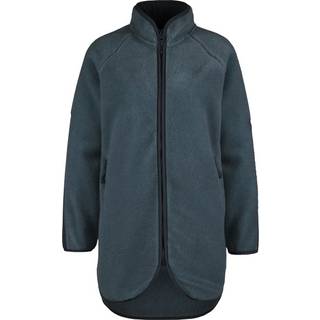 Stoic Women's MerinoHighPile357 VallsboSt. Coat Fleecejakke Damer størrelse S farve blå