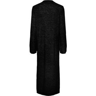 Pieces - Pcnuliana Ls O-Neck Knit Dress - 4629042 Black