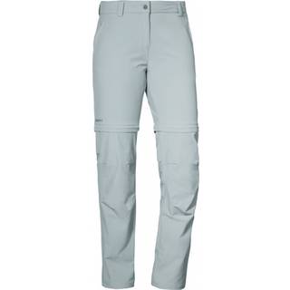 Schöffel Women's Pants Ascona Zip Off Trekking bukser Damer størrelse 38 - Regular farve grå