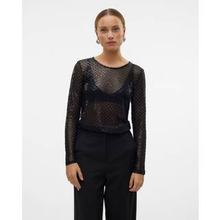 VERO MODA dame bluse VMSAFINA - Black - S