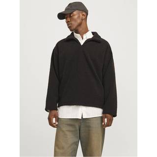 Ensfarvet Fleecesweatshirt