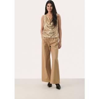 Part Two MalikkaPW Top - Guld - Str S - Damer
