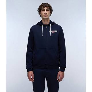 NAPAPIJRI Herren Sweatjacke blau unifarben