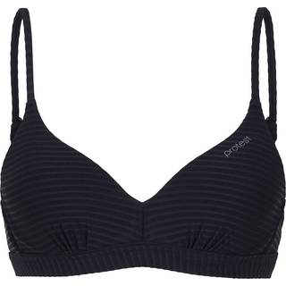 Protest Women's Mixcameo Bikini Top BCD-Cup Bikinitop Damer størrelse 40 - Cup: C farve sort
