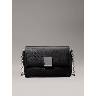 Plaque Crossbody, Black