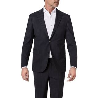 DRESSLER Herren Sakko blau gestreift